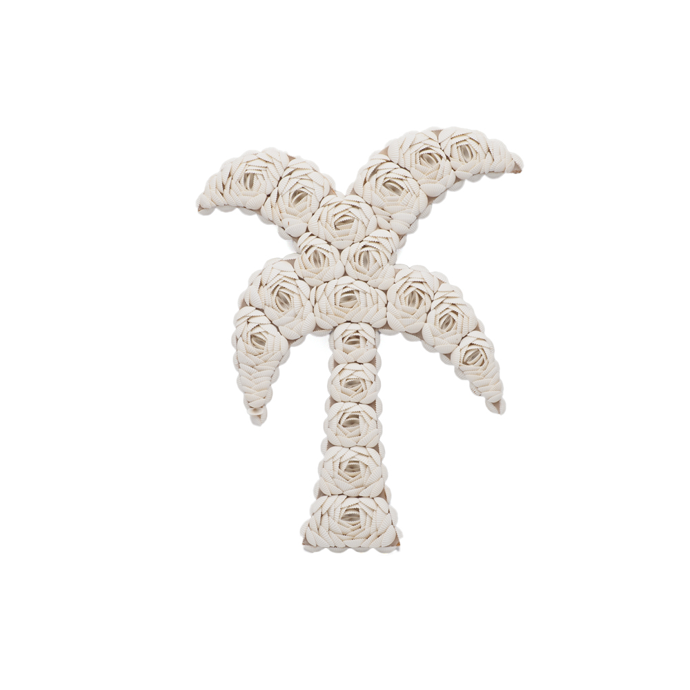 Décoration murale en coquillages – Palmier