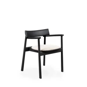 ELIPSA SOFT chair / Black / Boucle sand