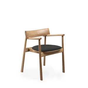 ELIPSA SOFT chair / Natur oak / Boucle black
