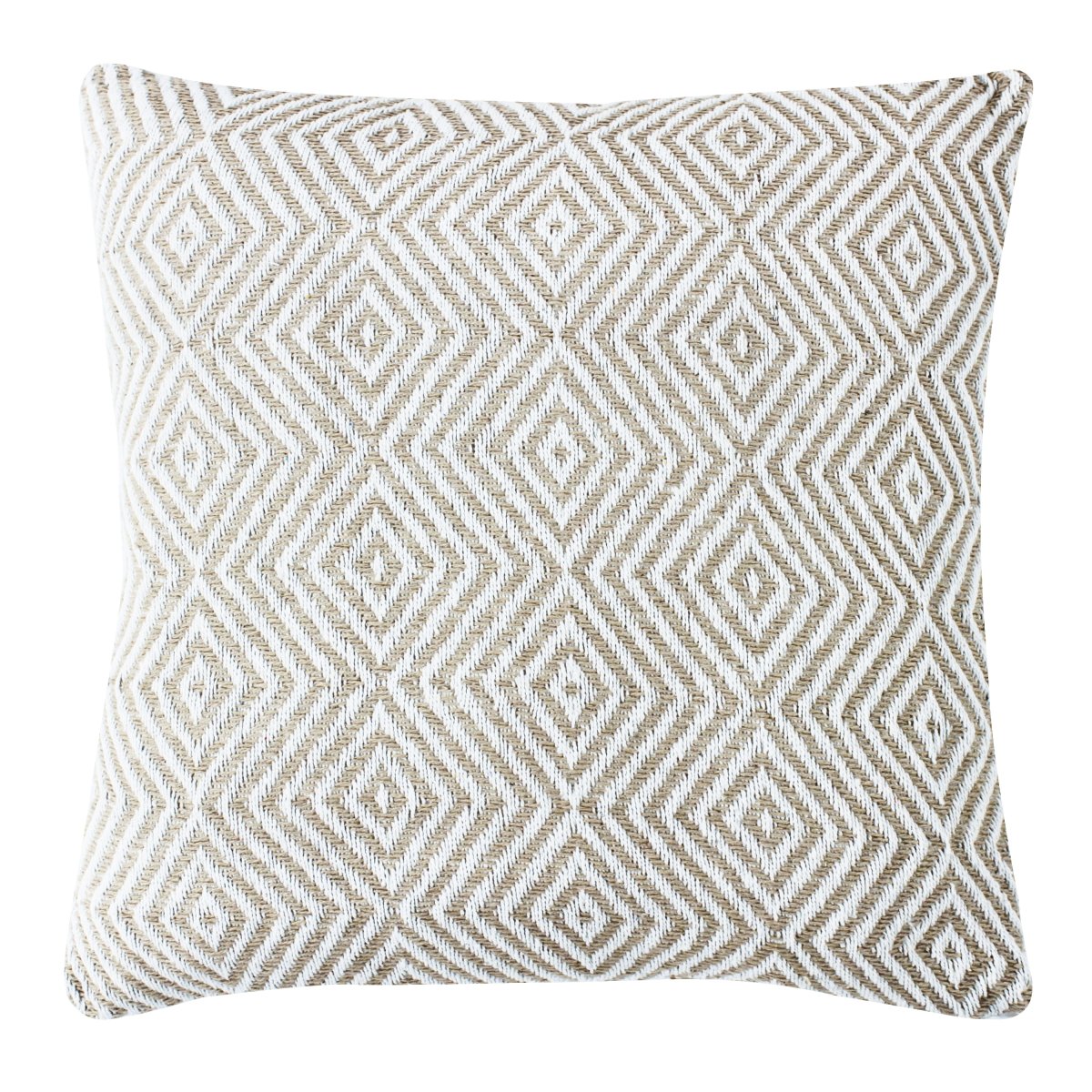 Coussin 40×40 Ikat – Beige