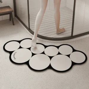 Tapis de bain diatomite